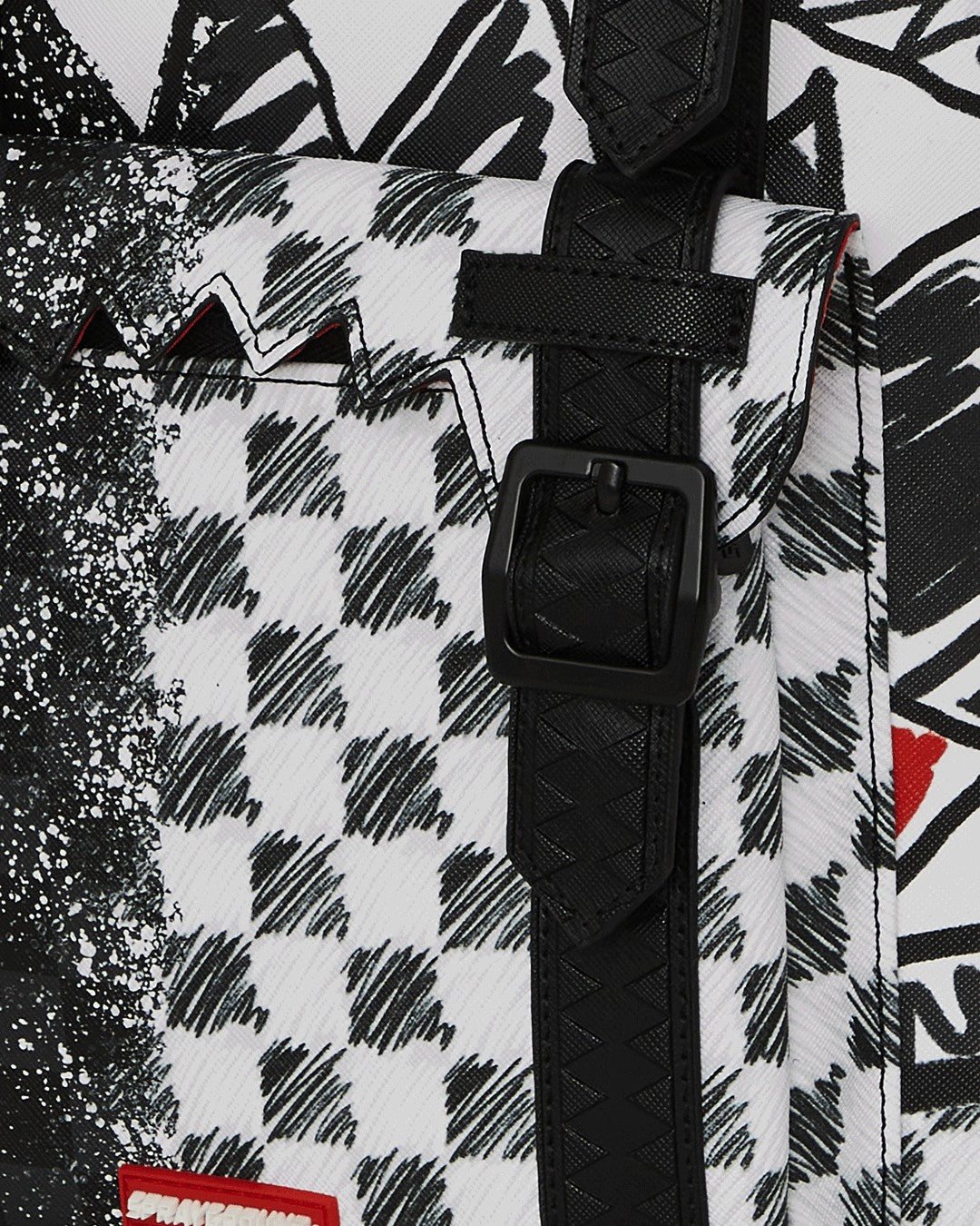 SCRIBBLE DRIBBLE CHECK HILLS BACKPACK