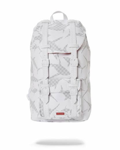 SHARK CHECK (WHITE) HILLS BACKPACK