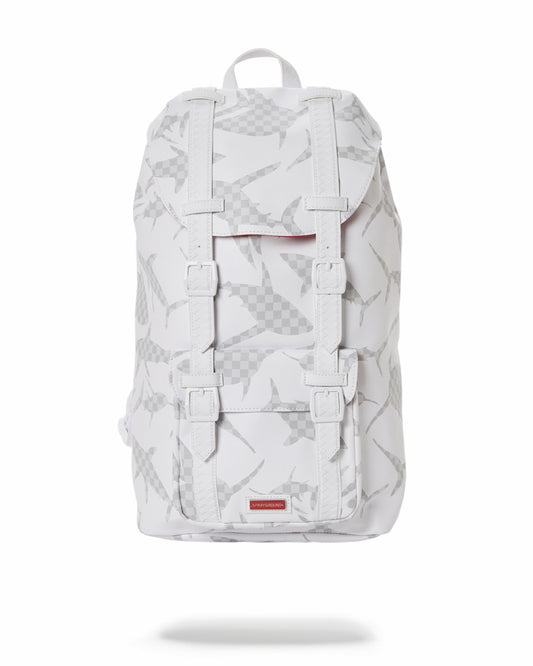 SHARK CHECK (WHITE) HILLS BACKPACK
