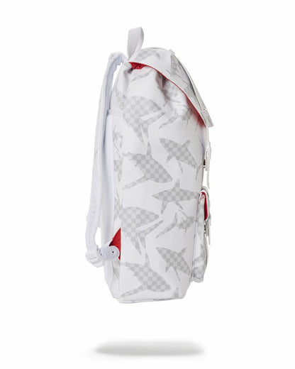 SHARK CHECK (WHITE) HILLS BACKPACK
