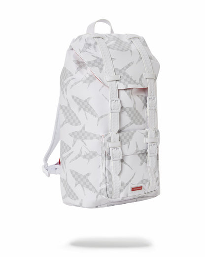 SHARK CHECK (WHITE) HILLS BACKPACK