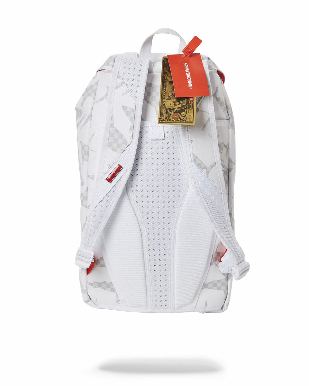 SHARK CHECK (WHITE) HILLS BACKPACK