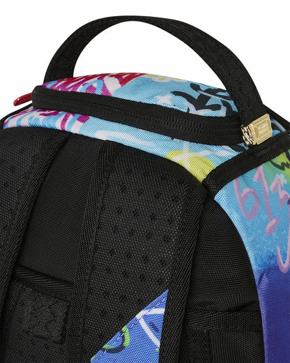 SPLIT SCRIBBLES BACKPACK
