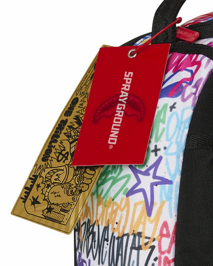 SPLIT SCRIBBLES BACKPACK