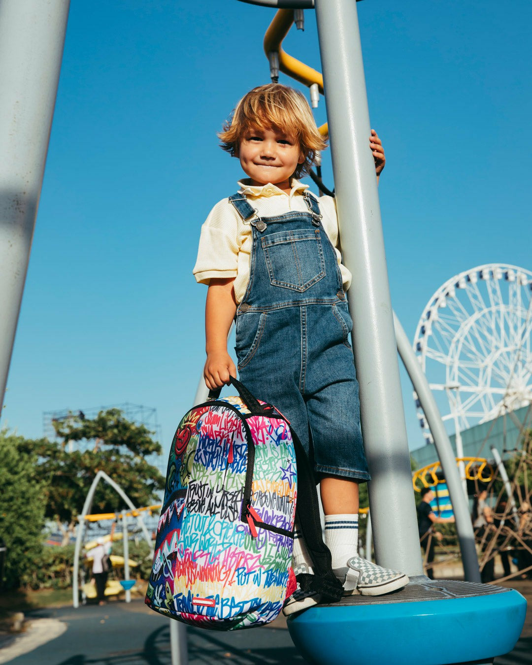 SPLIT SCRIBBLES BACKPACK