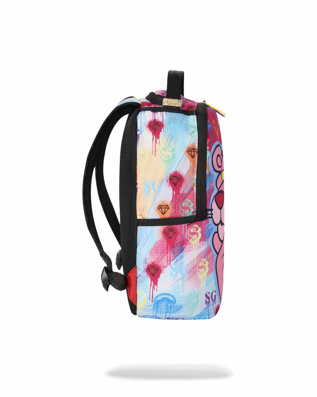 SMALL BACKPACK: PINK PANTHER ART CLASS