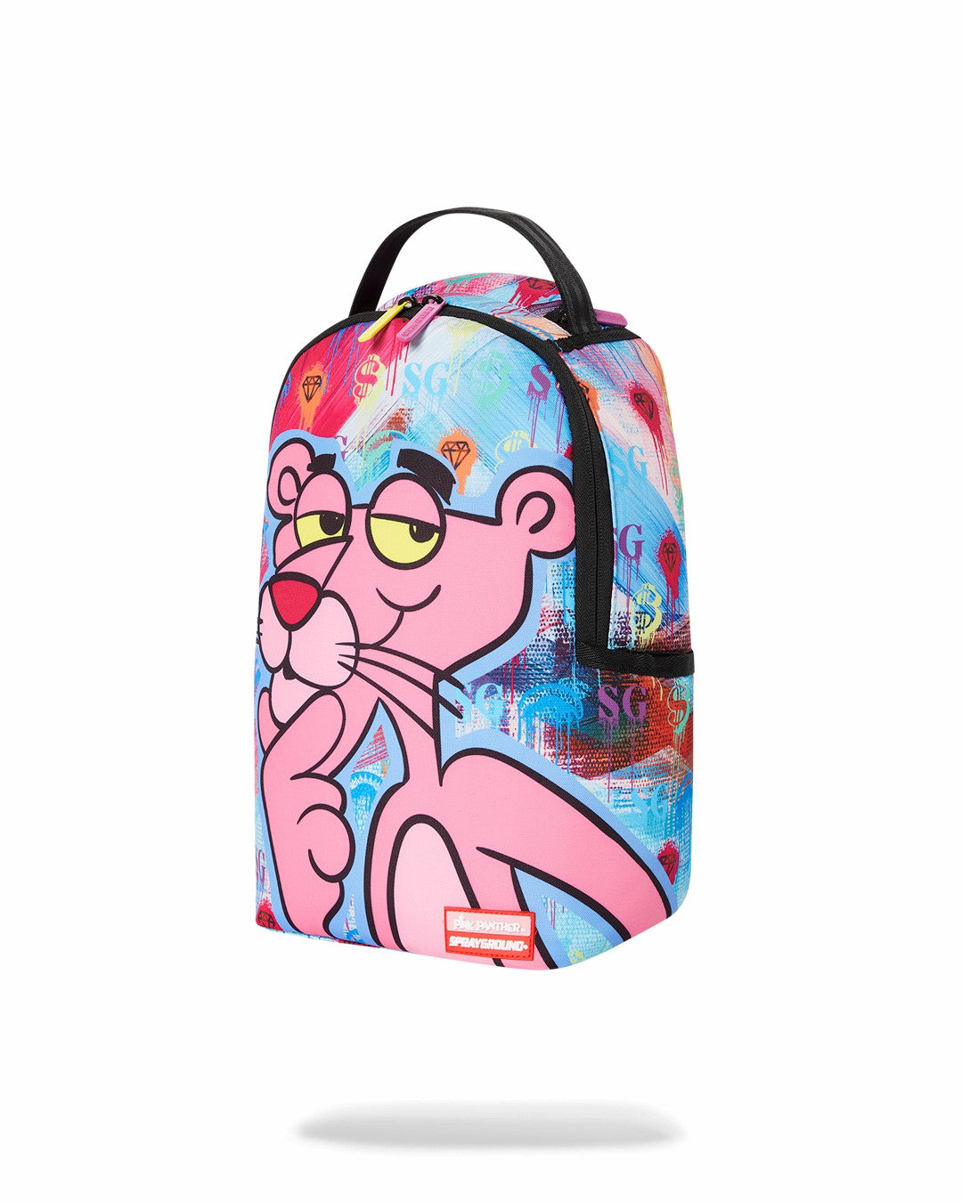 SMALL BACKPACK: PINK PANTHER ART CLASS