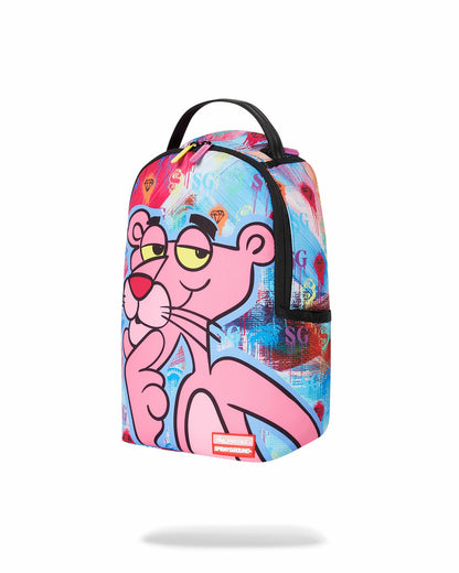 SMALL BACKPACK: PINK PANTHER ART CLASS