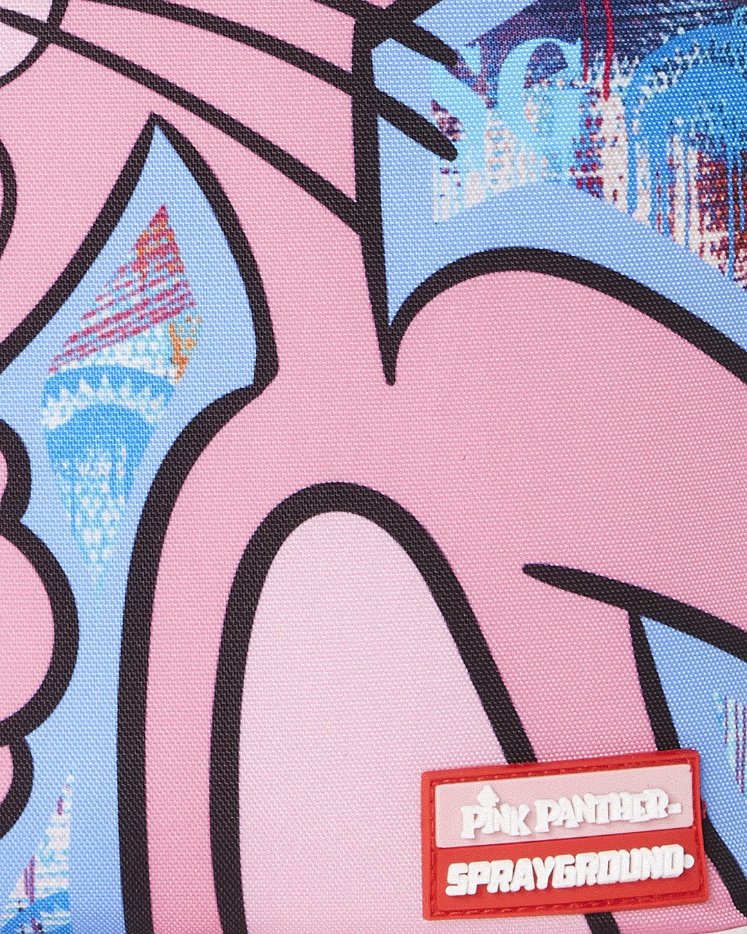 SMALL BACKPACK: PINK PANTHER ART CLASS