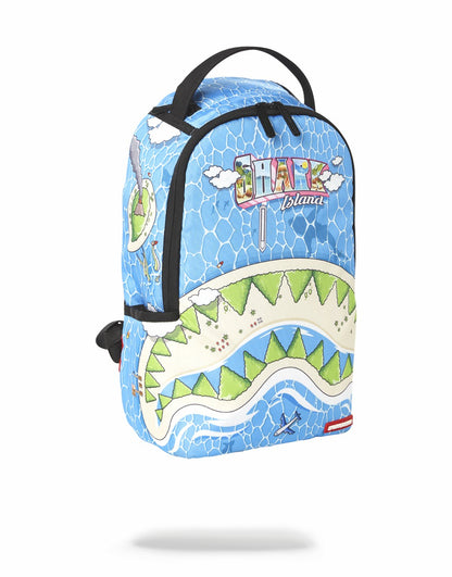 MINI WELCOME TO SHARK ISLAND BACKPACK