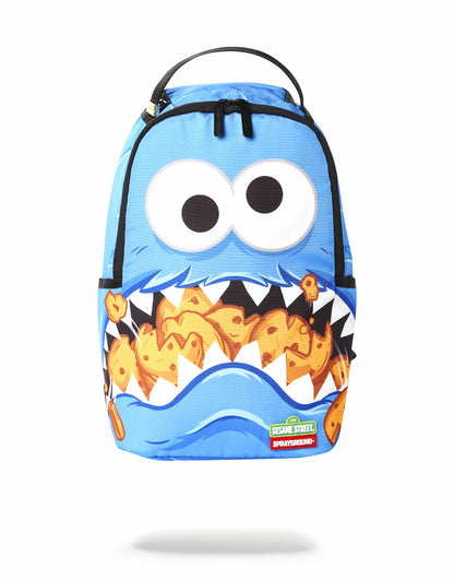 MINI COOKIE MONSTER SHARK BACKPACK