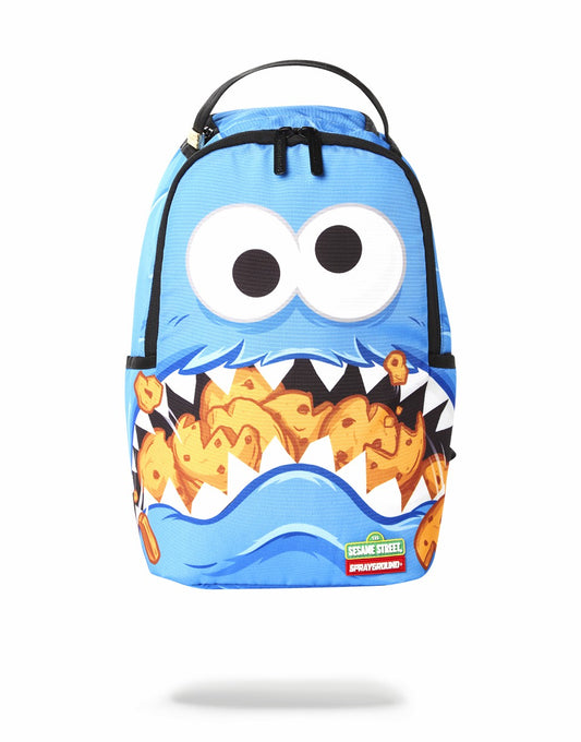 MINI COOKIE MONSTER SHARK BACKPACK