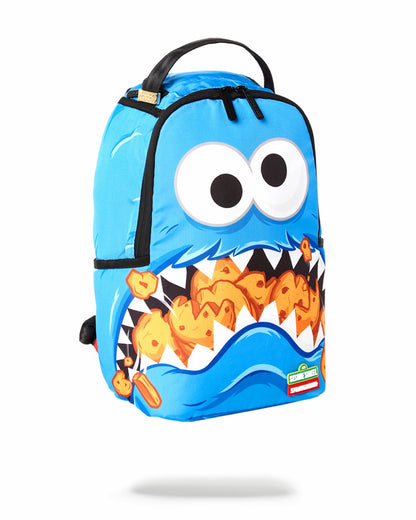 MINI COOKIE MONSTER SHARK BACKPACK