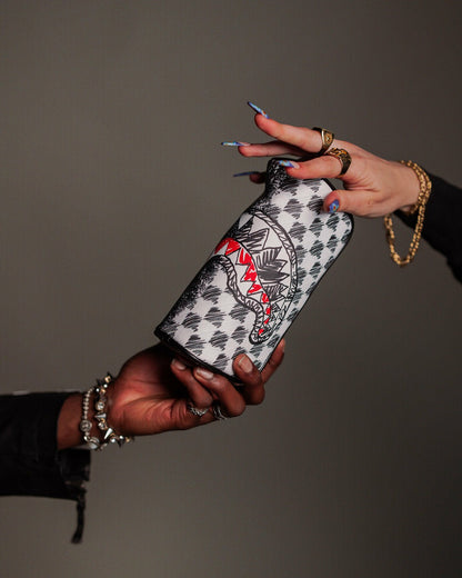 SCRIBBLE DRIBBLE CHECK POUCH