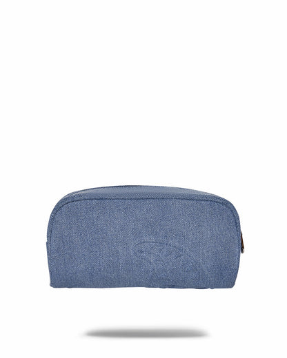 STONE WASHED SHARK PENCIL POUCH