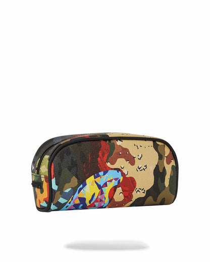 SLICED AND DICED CAMO POUCH