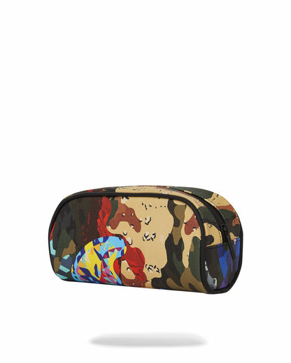 SLICED AND DICED CAMO POUCH