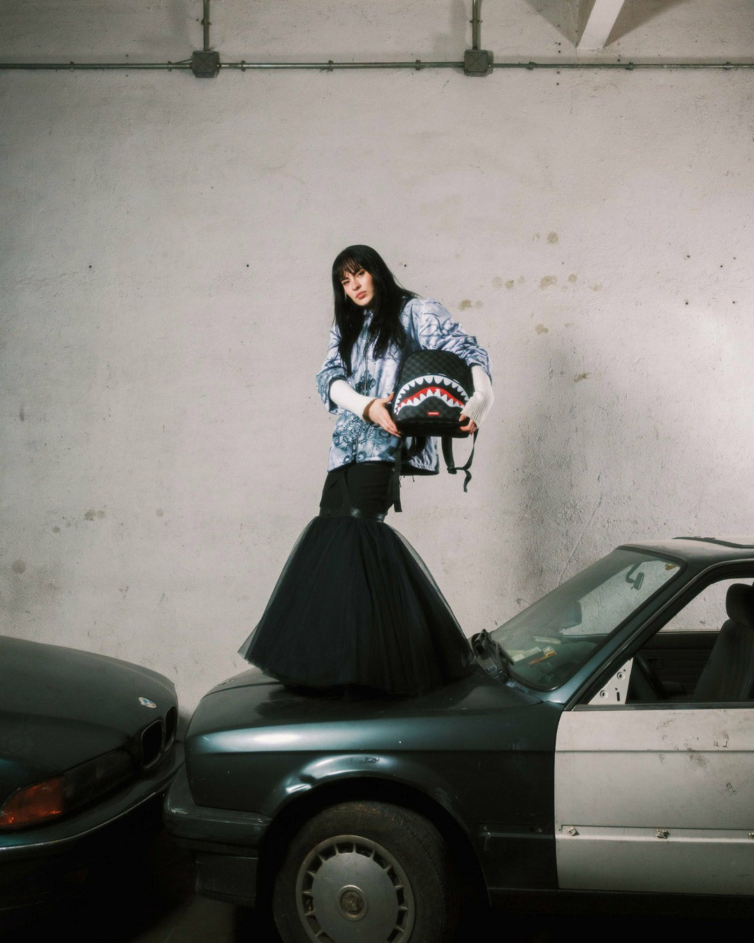 SHARKS IN PARIS HYPER PUFF SAVAGE BACKPACK