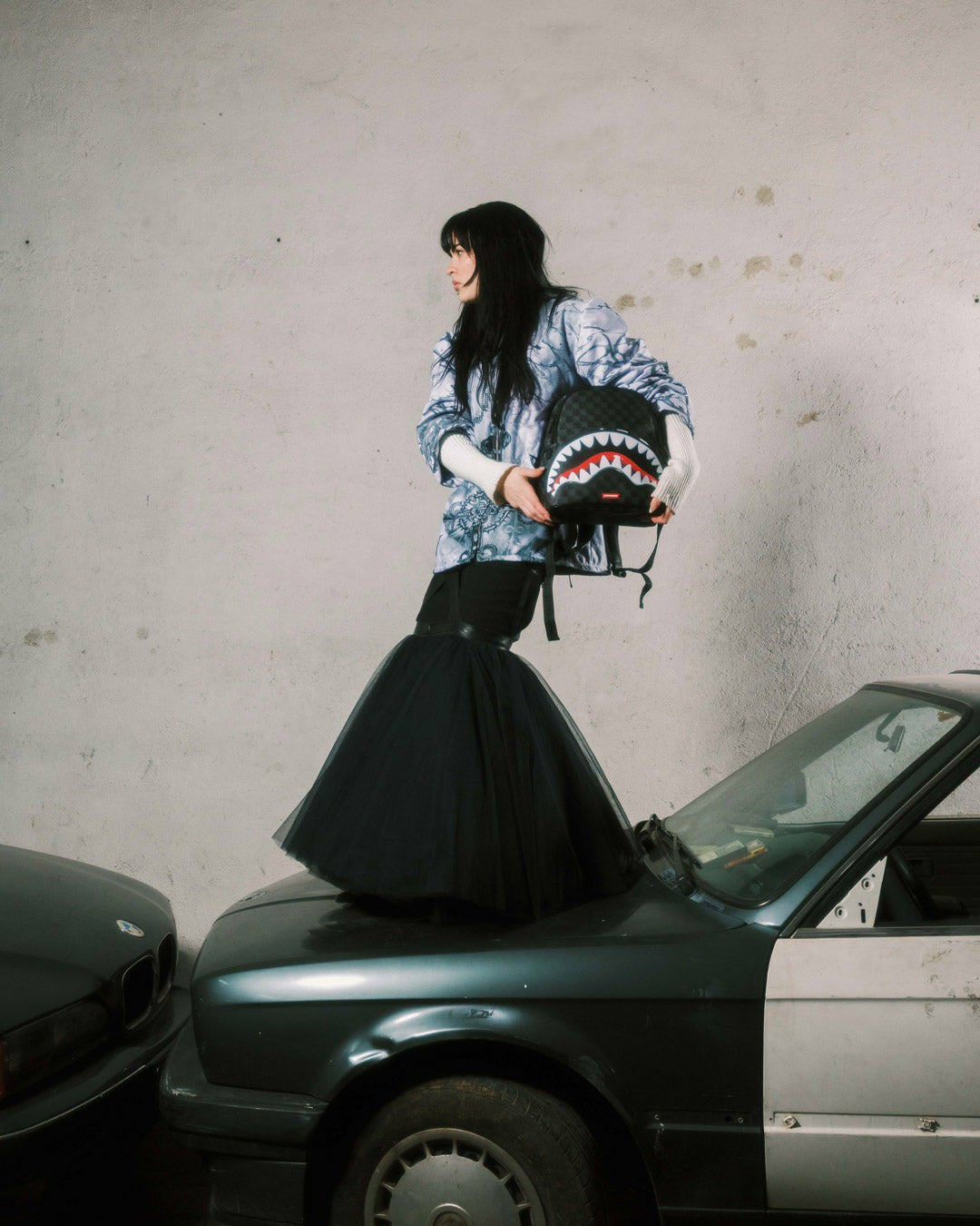 SHARKS IN PARIS HYPER PUFF SAVAGE BACKPACK