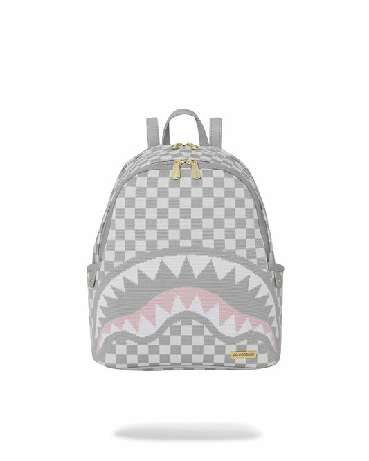 KNIT SHARKS IN PARIS IN CREAM SAVAGE BACKPACK