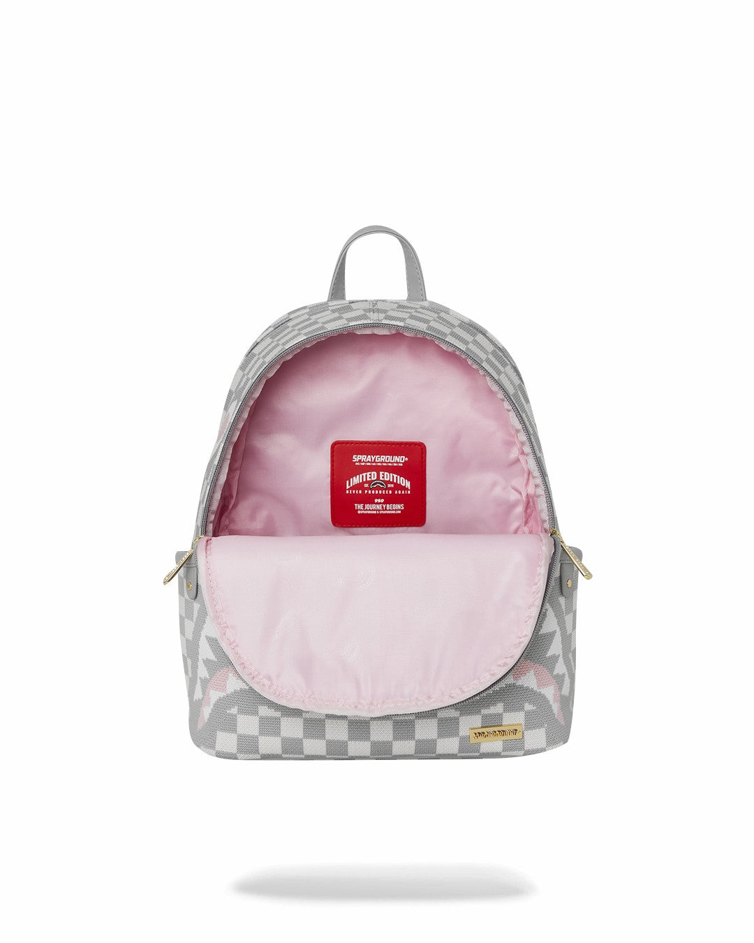 KNIT SHARKS IN PARIS IN CREAM SAVAGE BACKPACK