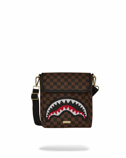 SAWTOOTH SHARKS IN PARIS MESSENGER SLING