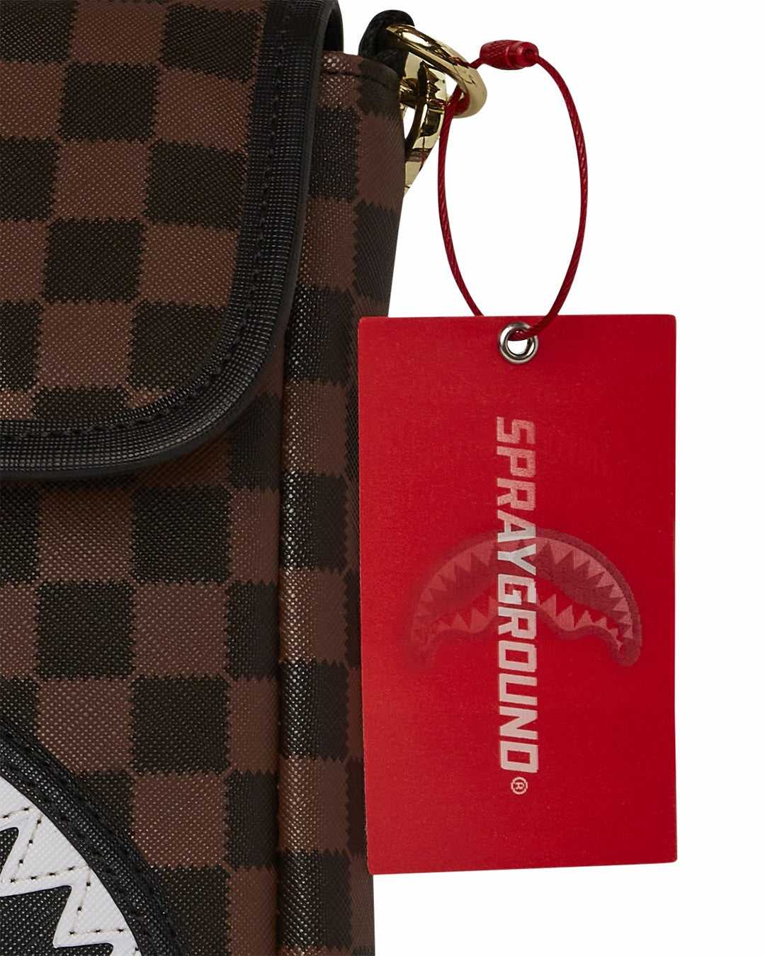 SAWTOOTH SHARKS IN PARIS MESSENGER SLING