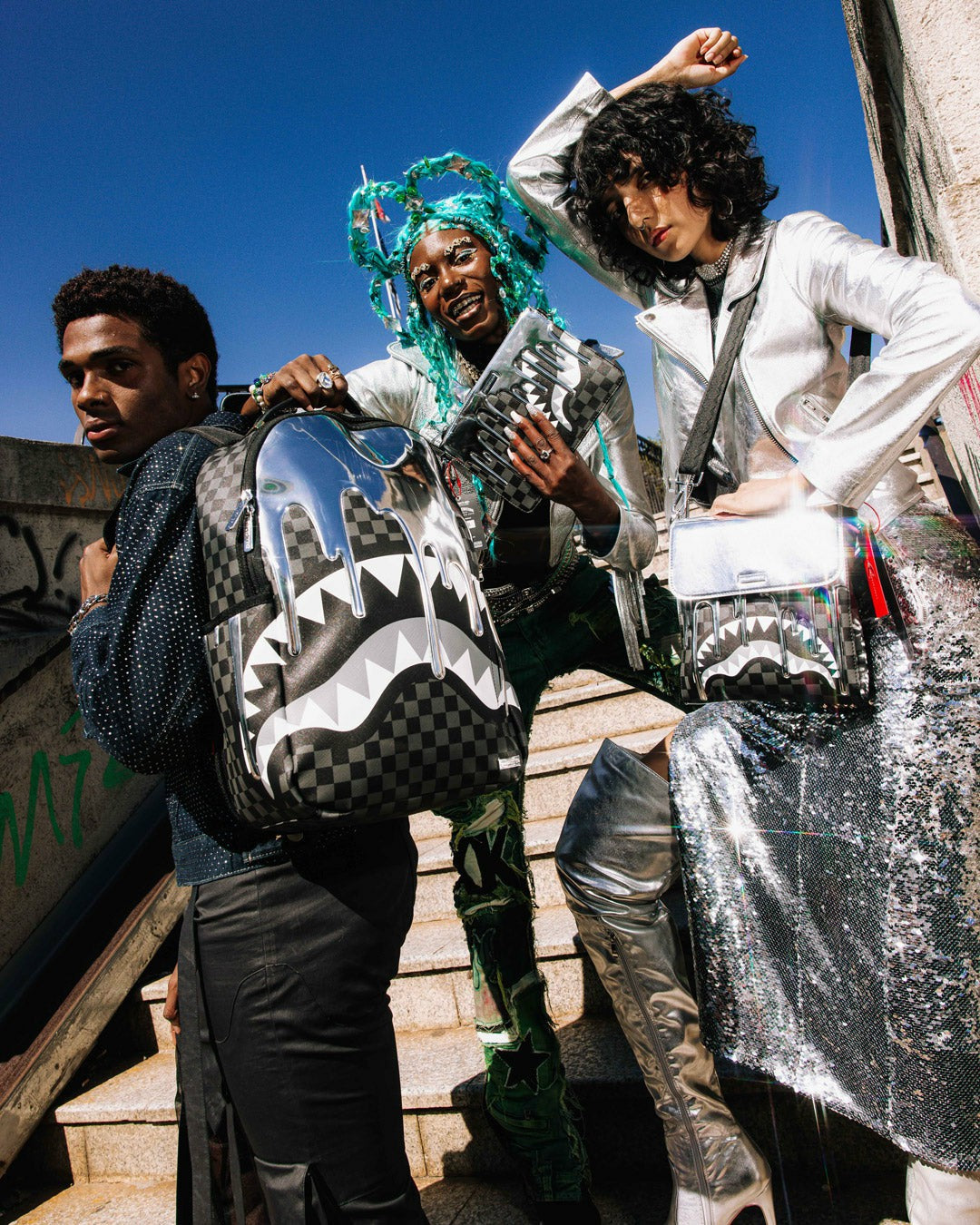 GHOST DRIP MESSENGER BAG