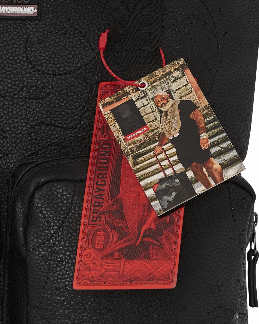 JAMES FIRST CLASS TYCOON TRAVELER CROSSOVER MESSENGER BAG