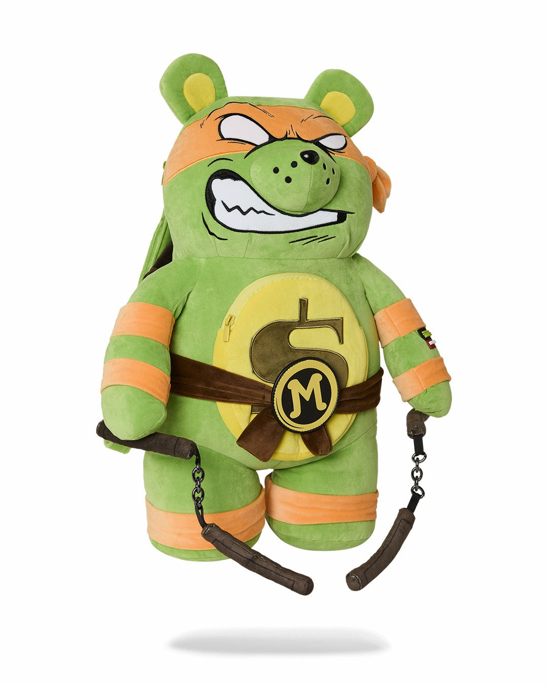 TMNT MICHAELANGELO MONEYBEAR BACKPACK