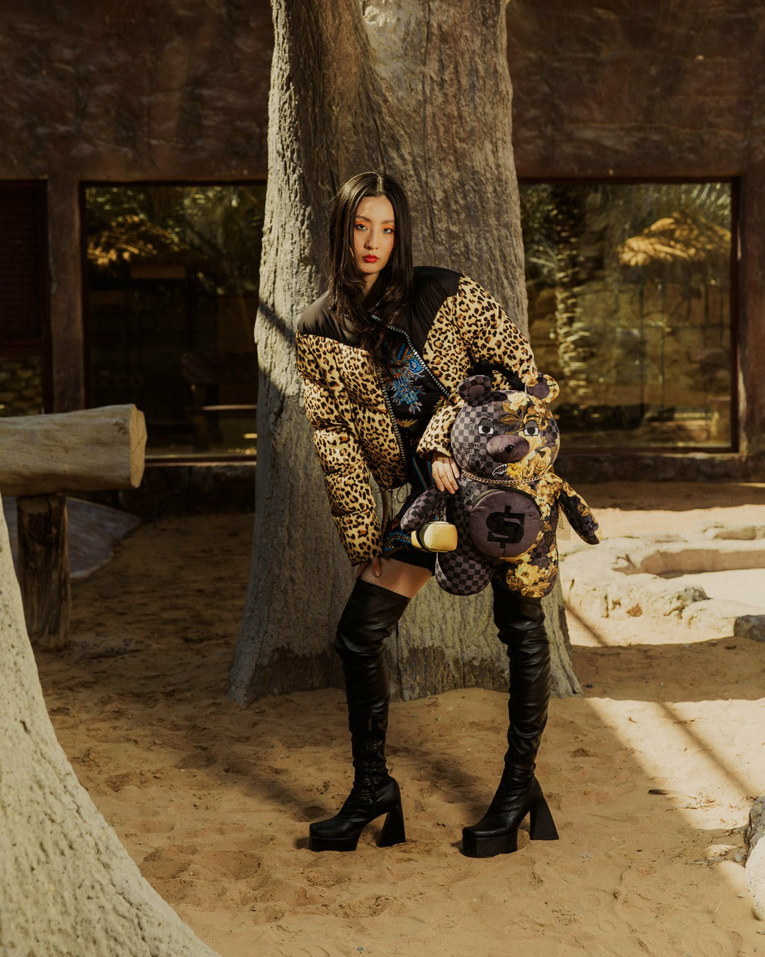 BILLIONAIRE BLOOM MONEYBEAR BACKPACK