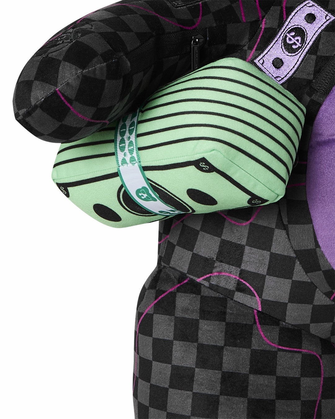 PURPLE SLIME SHARK MONEYBEAR BACKPACK