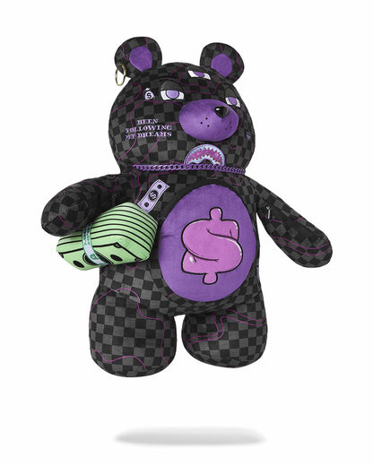 PURPLE SLIME SHARK MONEYBEAR BACKPACK