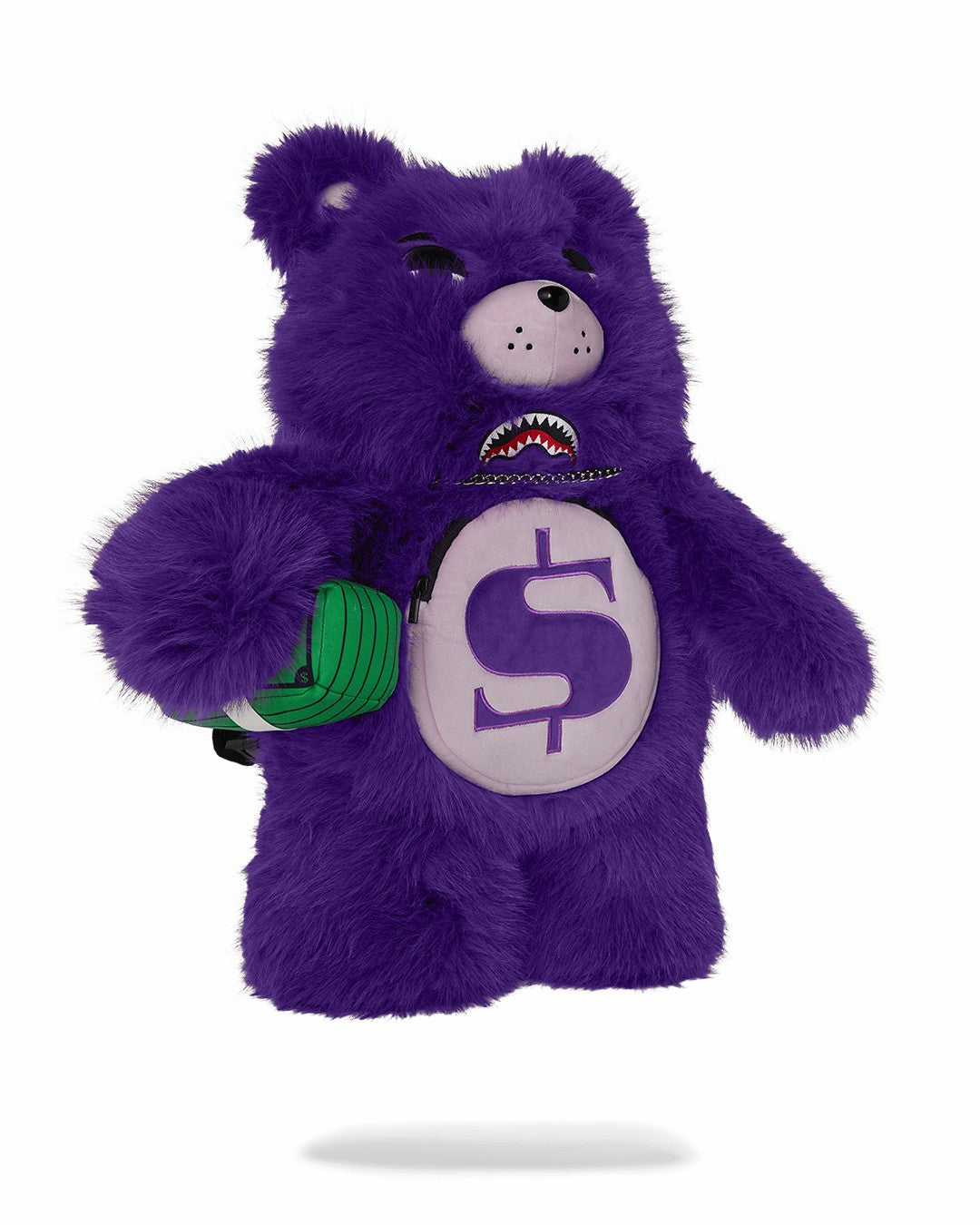 FURZILLA SHARK (PURP) MONEYBEAR BACKPACK