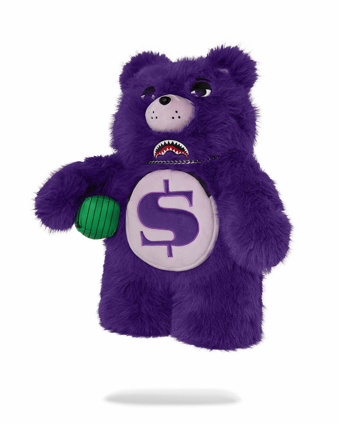 FURZILLA SHARK (PURP) MONEYBEAR BACKPACK