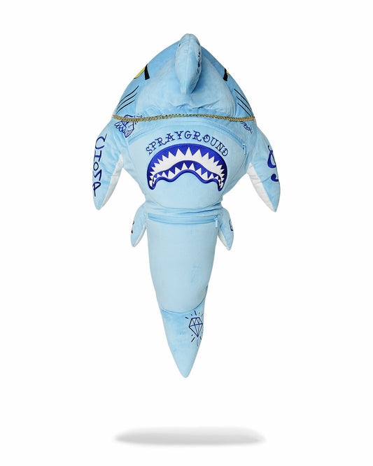 STUFFED SAVAGE HOODY BACKPACK SHARK