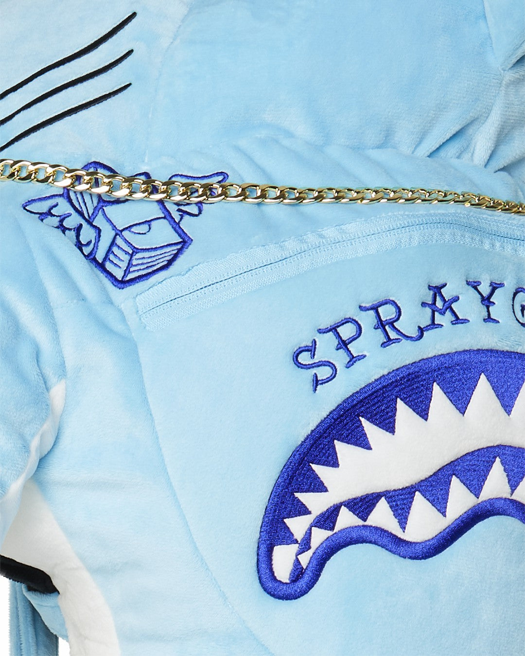 STUFFED SAVAGE HOODY BACKPACK SHARK