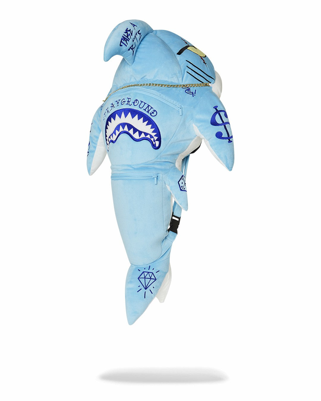 STUFFED SAVAGE HOODY BACKPACK SHARK