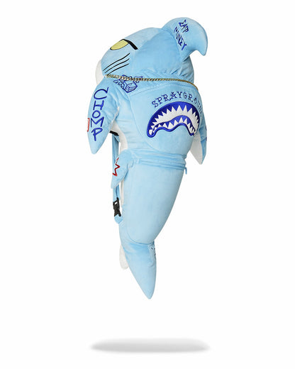 STUFFED SAVAGE HOODY BACKPACK SHARK