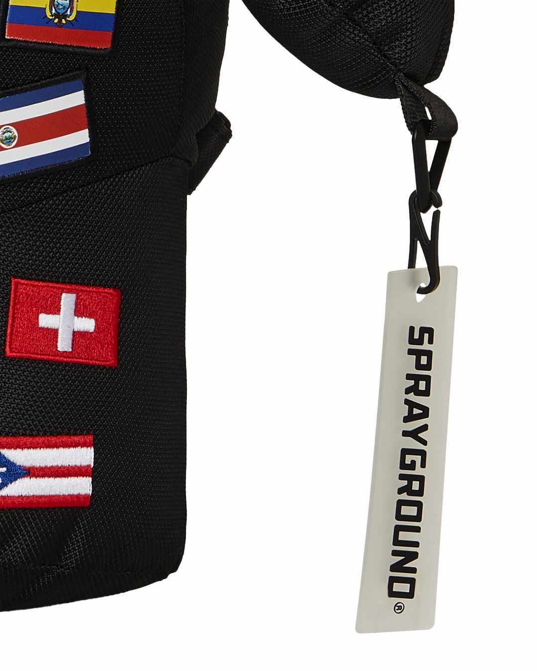 JAMES FIRST CLASS GLOBAL FLAGS MONEYBEAR BACKPACK