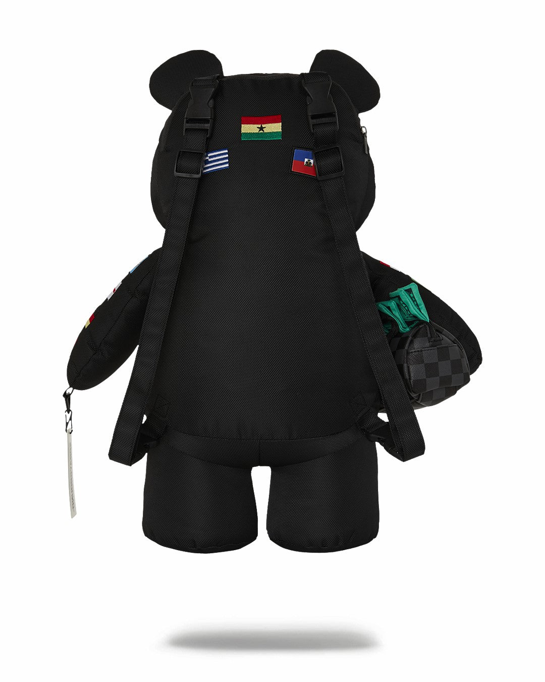 JAMES FIRST CLASS GLOBAL FLAGS MONEYBEAR BACKPACK