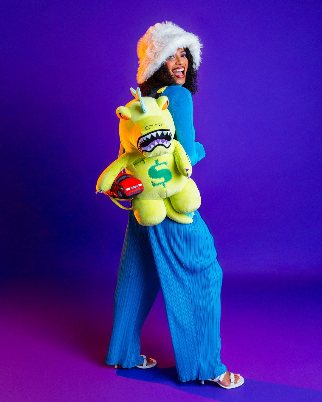 RUGRATS REPTAR GROWL PLUSH BACKPACK