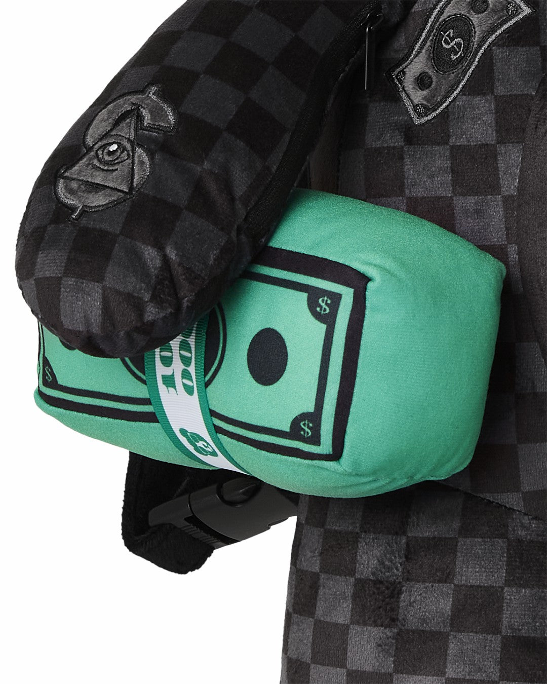 SPEED SHARK SIDE SWIPE MONEYBEAR TEDDY BEAR BACKPACK