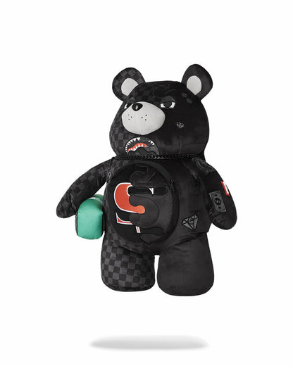 SPEED SHARK SIDE SWIPE MONEYBEAR TEDDY BEAR BACKPACK