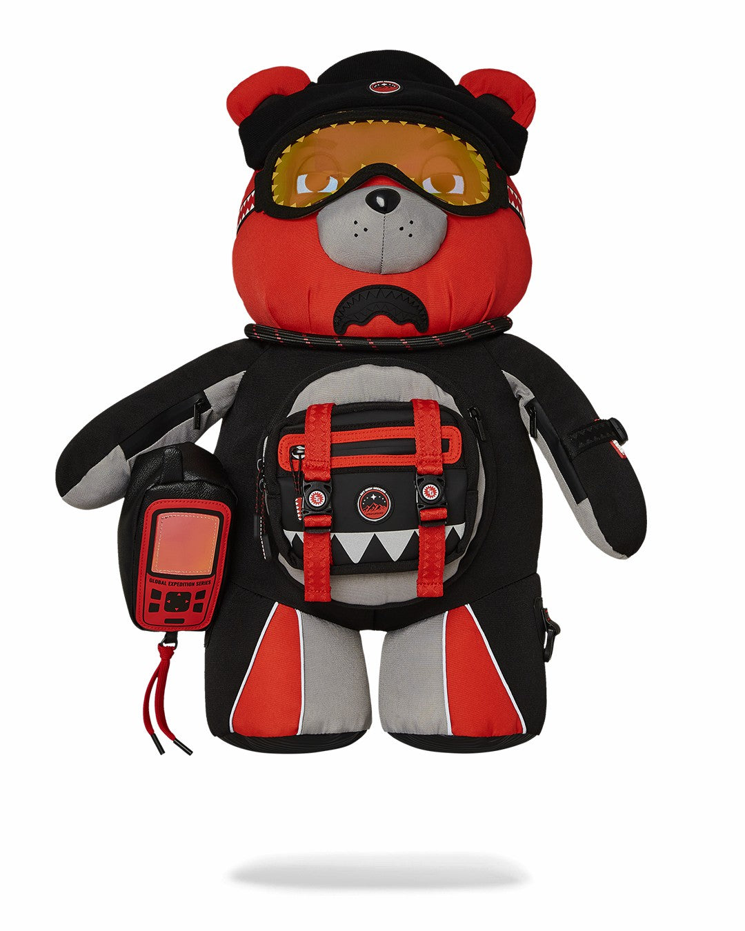 SKY HIGH SEEKERS ARCTIC GPS MONEYBEAR BACKPACK