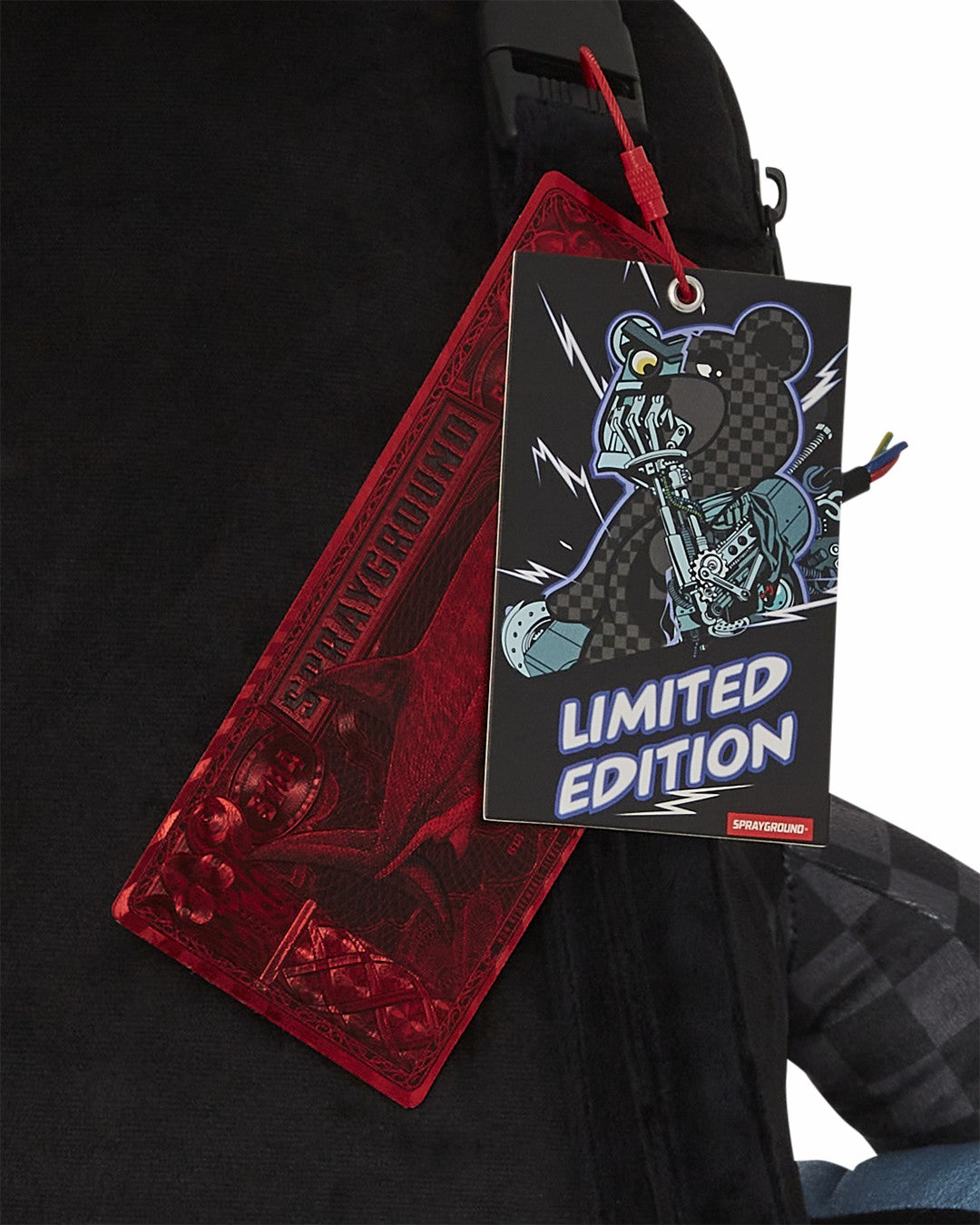 CYBORG ROBOANDROID TERMINATOR MONEYBEAR BACKPACK