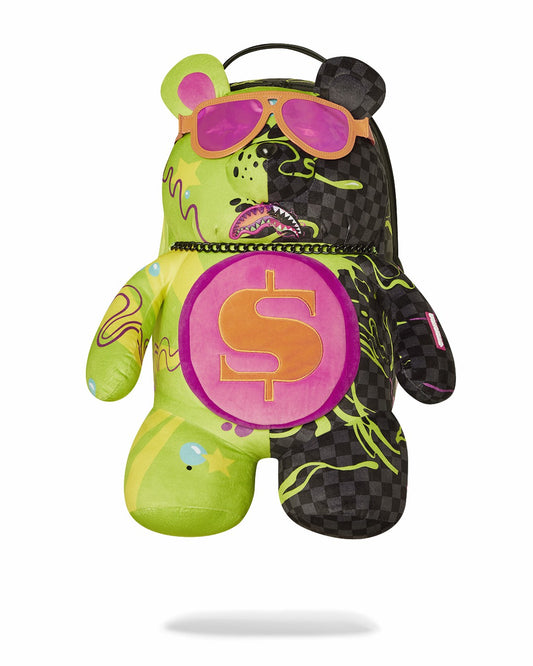 SLIME DIME MONEYBEAR TEDDYBEAR ON BACKPACK