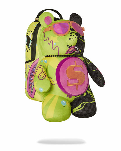SLIME DIME MONEYBEAR TEDDYBEAR ON BACKPACK