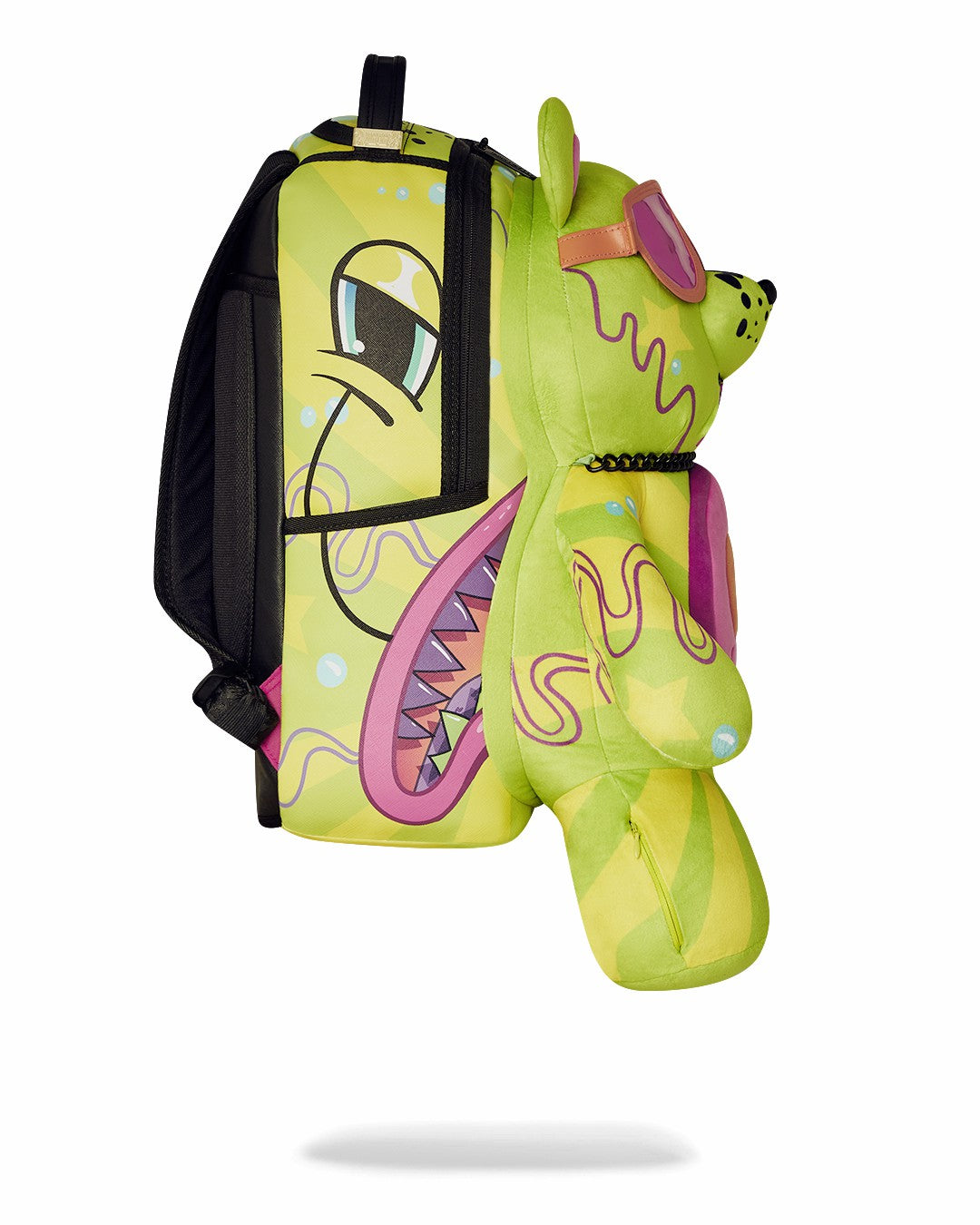 SLIME DIME MONEYBEAR TEDDYBEAR ON BACKPACK
