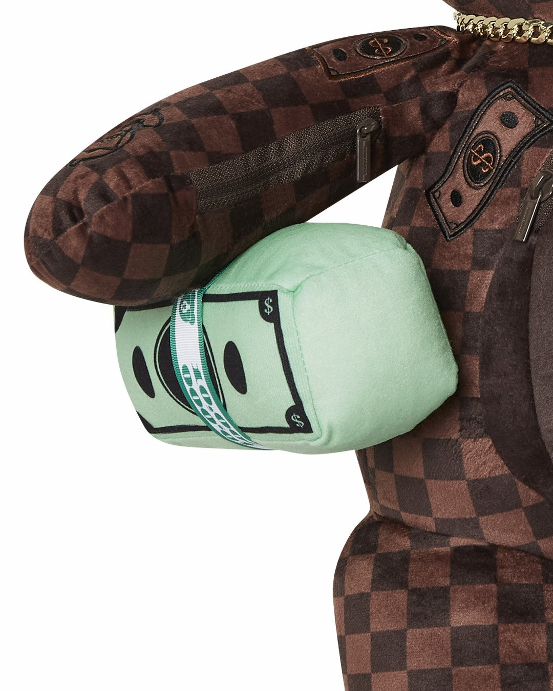LENTICULAR EFFECTS MONEYBEAR TEDDYBEAR BACKPACK